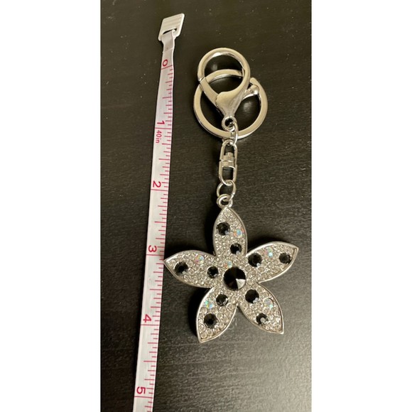 Bling Bag Charm/Keychain - Pink or Black-Silver Hardware - Picture 7 of 7